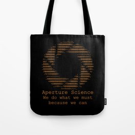 Aperture Science Tote Bag