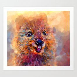 Quokka Art Print