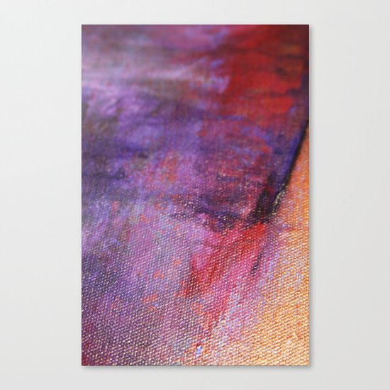 Red Vastness Canvas Print