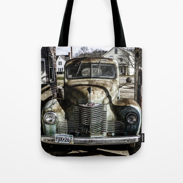 Vintage pickup truck Tote Bag