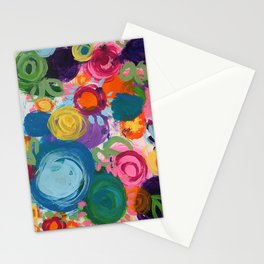 Bustin out blooms Stationery Card