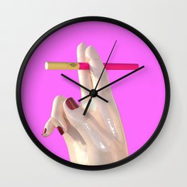 Sorry Mom, but it s pink! Wall Clock