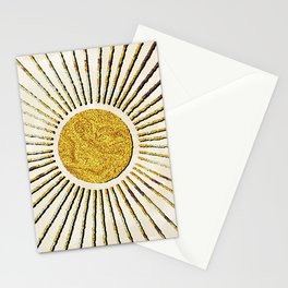 Here Comes The Sun  Stationery Card