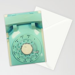 Teal Phone Stationery Cards
