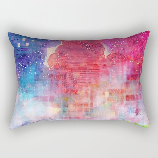 Cyberspace Rectangular Pillow