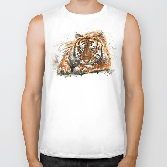 Tiger Biker Tank