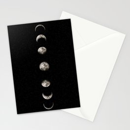 Moon Phase Stationery Cards