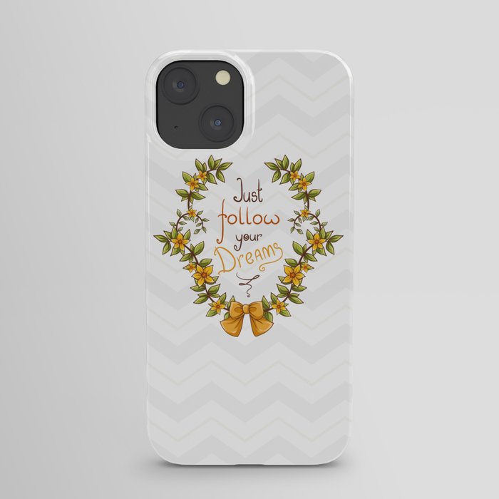 Flower laurel iPhone Case