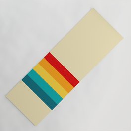 70s Retro Yoga Mat