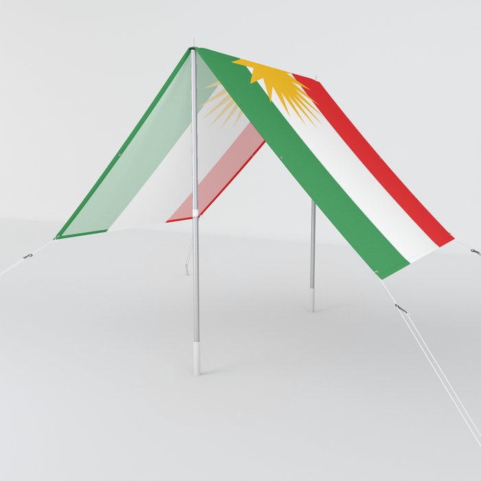 Flag of Kurdistan Sun Shade