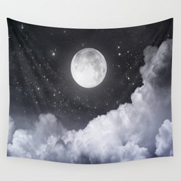 Touch of the moon II Wall Tapestry