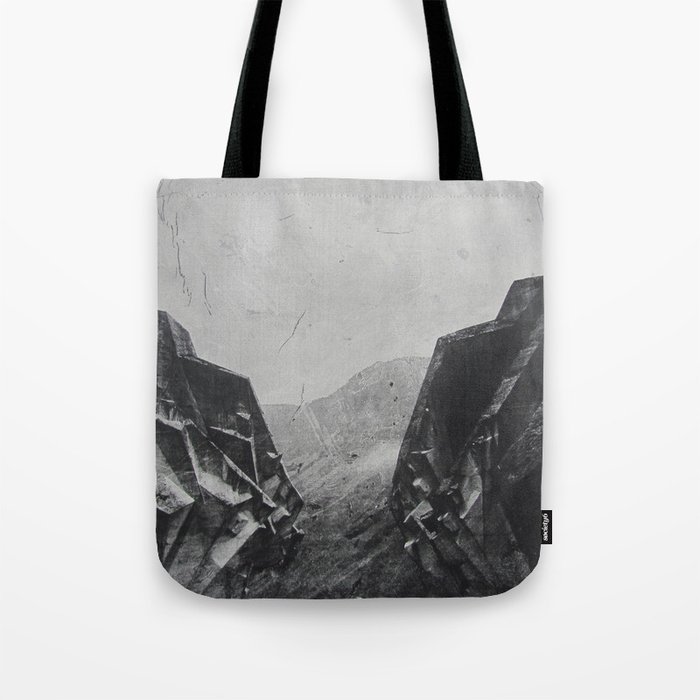 Concrete Mountains Tote Bag