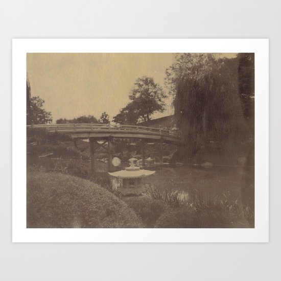 Japanese Bridge Art Print