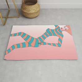 Rollerball player Rug