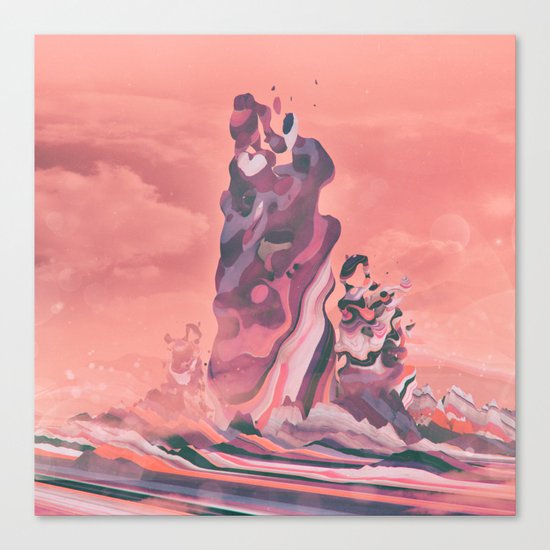 TECHNICOLOR TAR PITS (10.22.15) Canvas Print