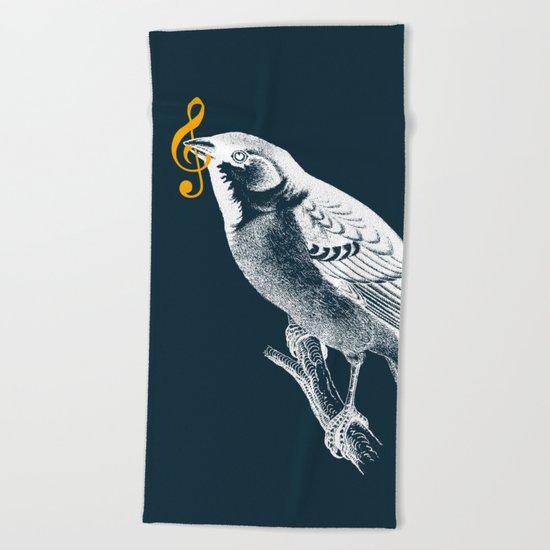 Dinner Beach Towel