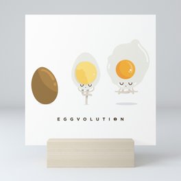 Eggvolution Mini Art Print