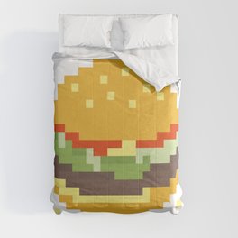 Pixel Burger Comforter
