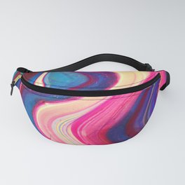 colorful abstract, abstract art, abstract painting, abstract design Fanny Pack