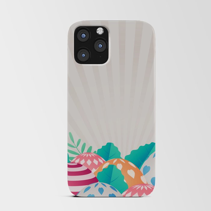 Easter Background iPhone Card Case
