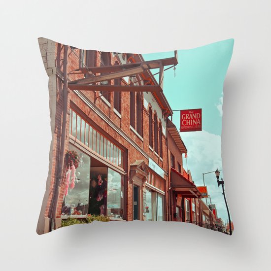 South Tacoma architecture Throw Pillow