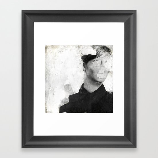 Faceless | number 01 Framed Art Print