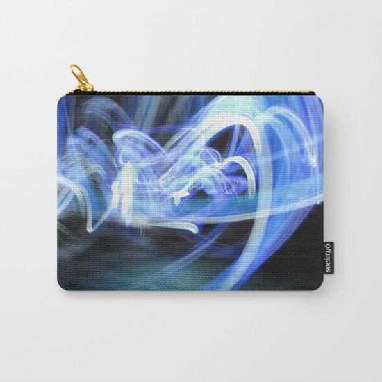 (Mostly) Blue Light Painting Carry-All Pouch