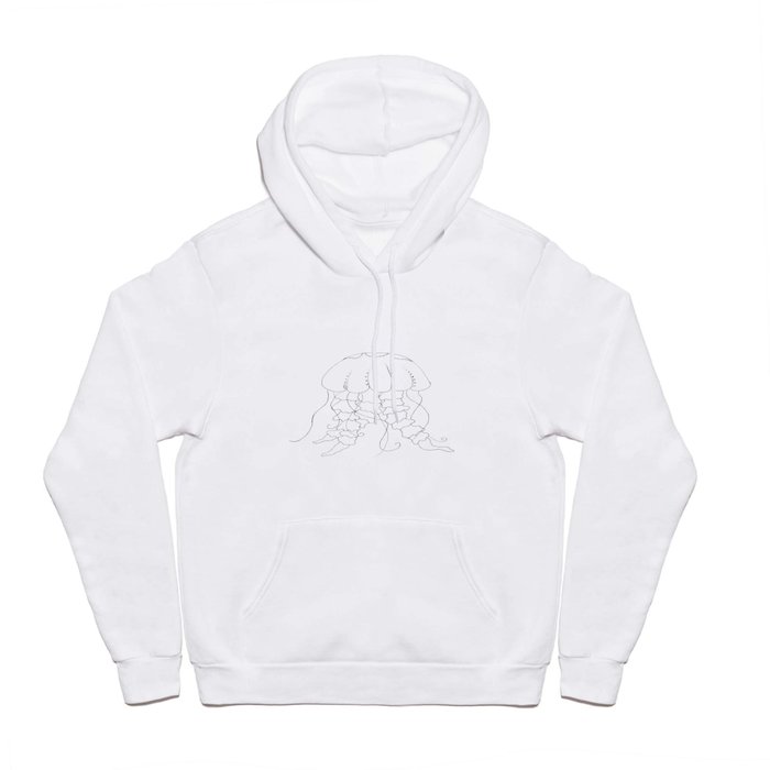Jellyfish Outline - Under the Sea Collection Hoody