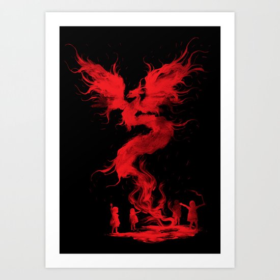 Let's the magic begin... Art Print