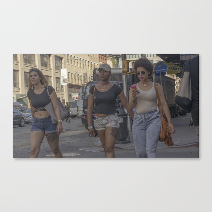 Cinematic New York - Street photography with a movie feel - Street Fashion Canvas Print