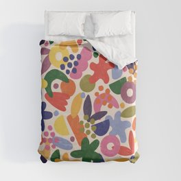 Bright Abstract Pattern #1 Duvet Cover