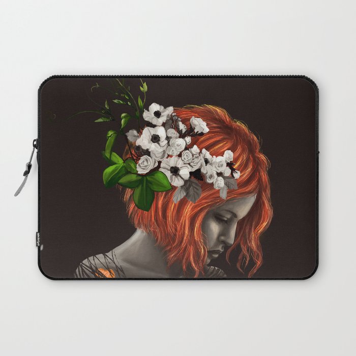 Blossom Red Laptop Sleeve