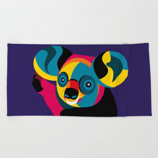 Koala Beach Towel