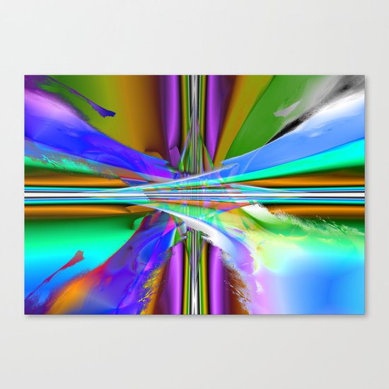 speed boat II Canvas Print