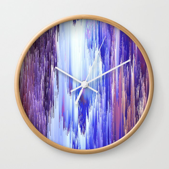 Abstract Electro One Wall Clock