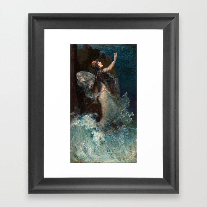 Paul Swan - Water nymph, 1907 Framed Art Print