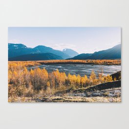 Alaskan Autumn - Kenai Fjords National Park Canvas Print