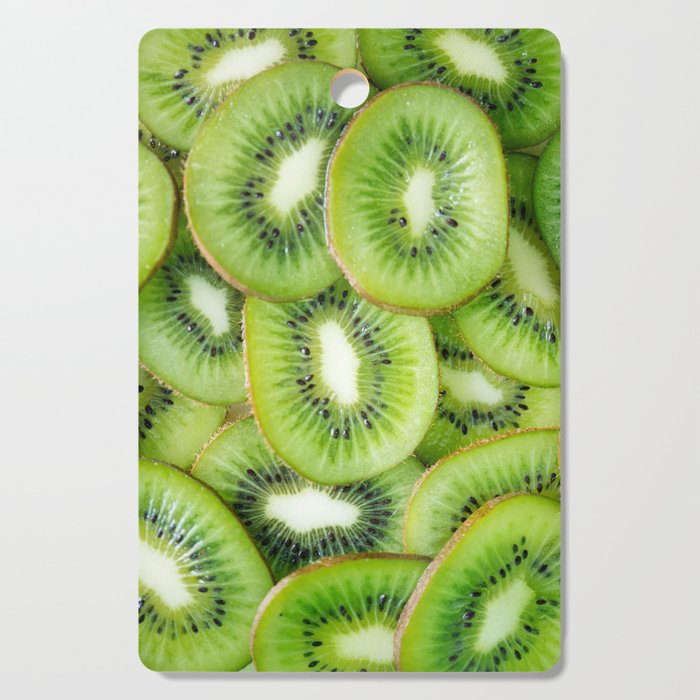 Kiwi Fruit Slices Cutting Board