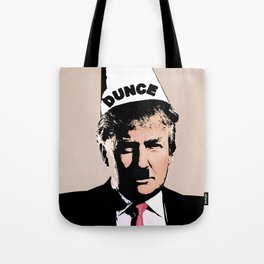 DONALD DUNCE Tote Bag