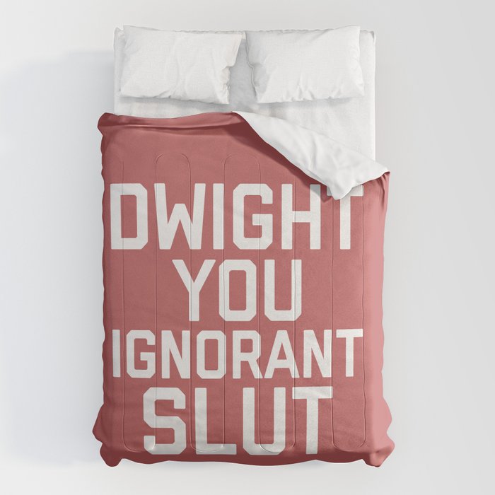 Dwight you ignorant pillow cheap
