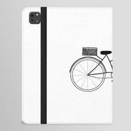 Bike Drawing iPad Folio Case