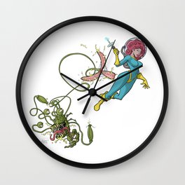 Terror from deep space! Wall Clock