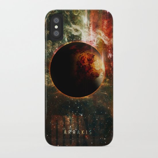 DUNE Planet Arrakis Poster iPhone Case
