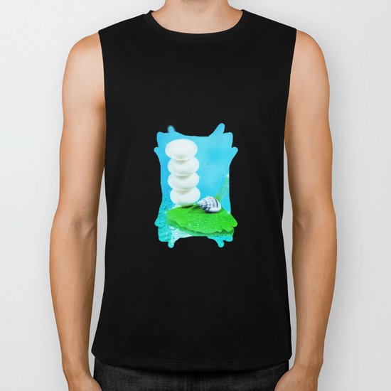 WELLNESS GINKGO Biker Tank
