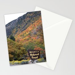 Big Cottonwood Canyon 1 Stationery Cards