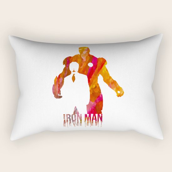 Iron Man Rectangular Pillow