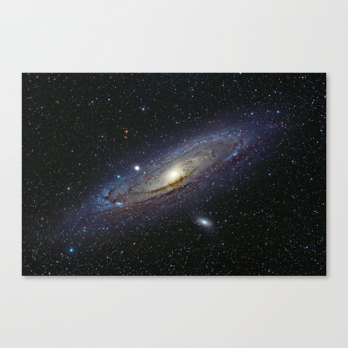 The Andromeda Galaxy Canvas Print by Space 99 | Society6