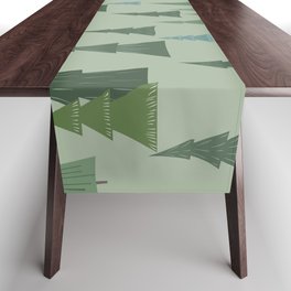 Pine Trees -  Christmas Pattern Table Runner