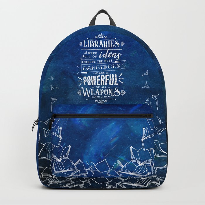 Libraries Backpack by stellawenny | Society6