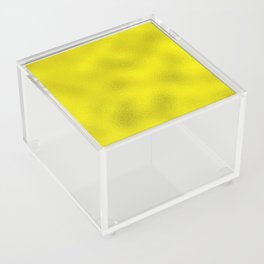 Yellow Neon Glass Foil Modern Collection Acrylic Box